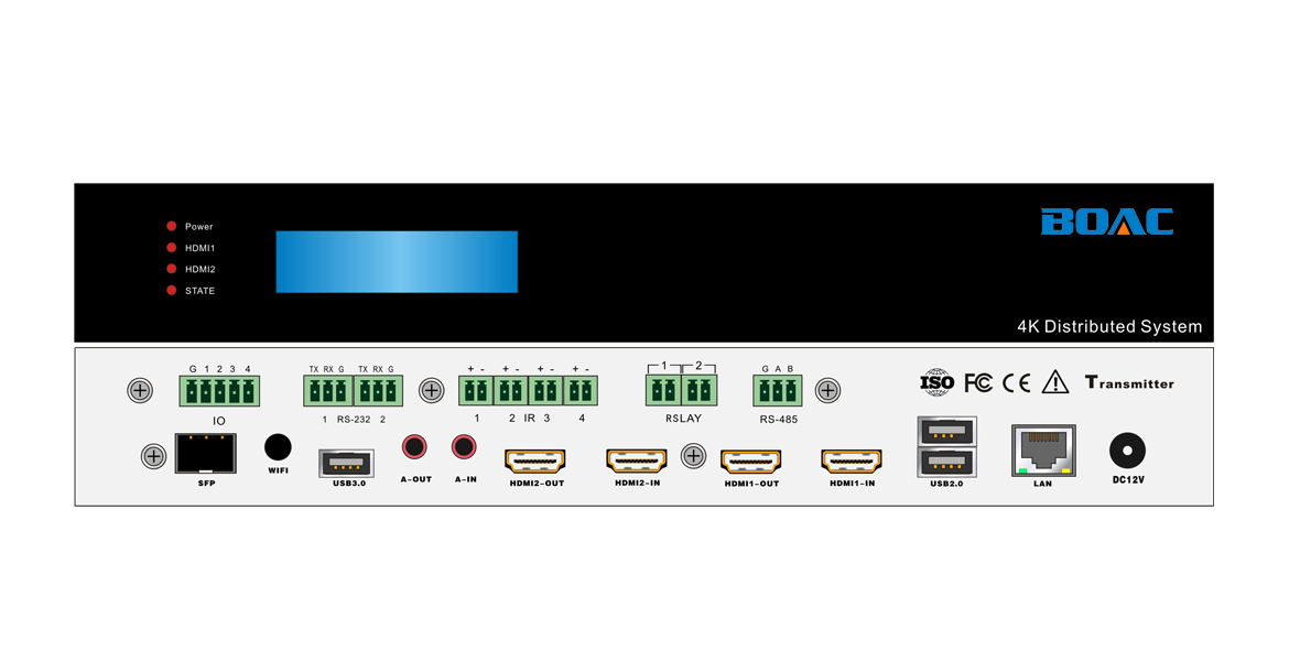 4K光纖坐席輸入節(jié)點(diǎn)